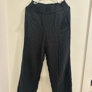 Rails Charcoal Textured Pants
